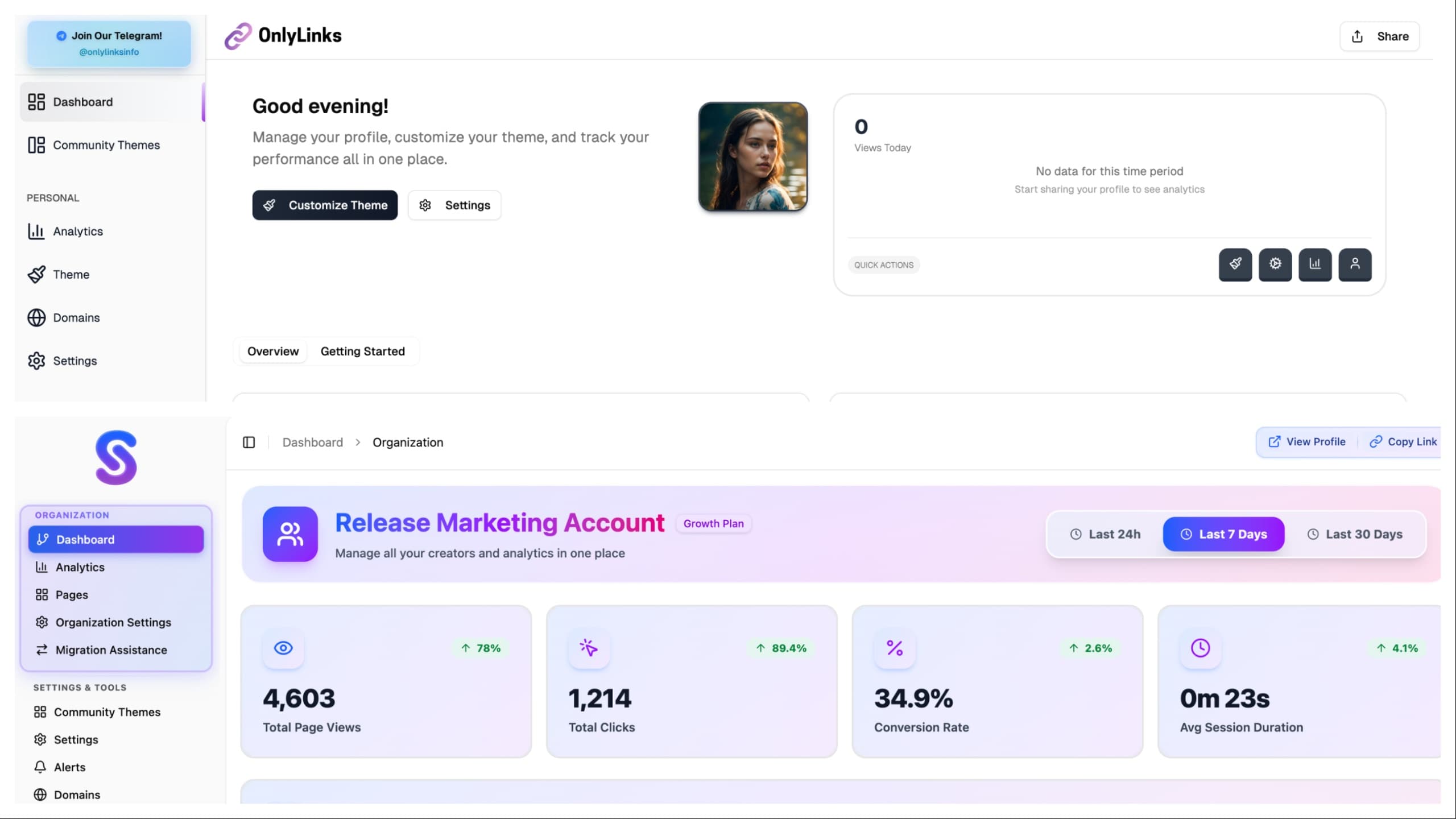 OnlyLinks v2: Our Biggest Update Yet